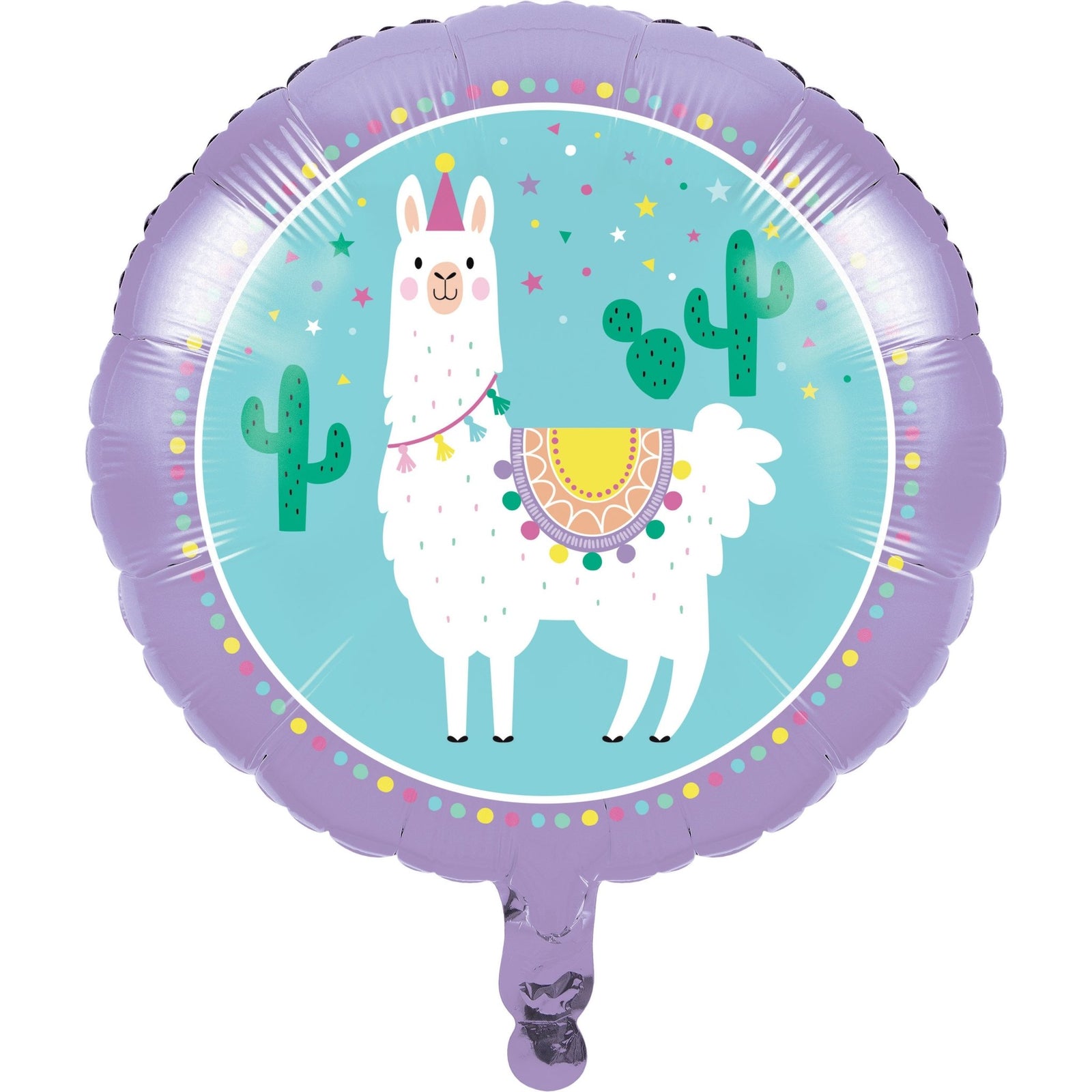 Llama Colorful Party Balloon - Stesha Party