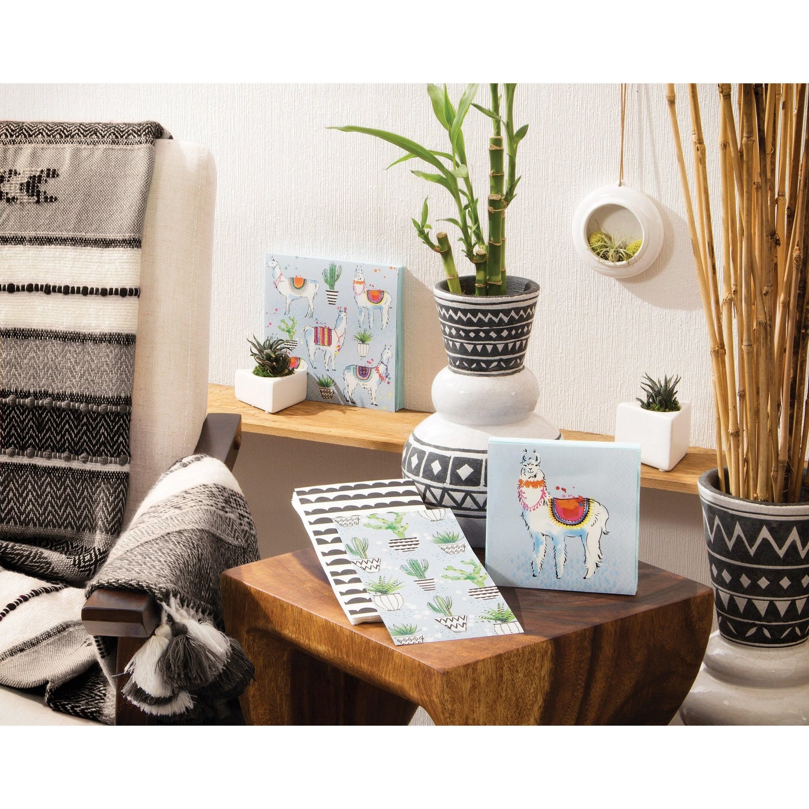 Llama Luncheon Party Napkins - Stesha Party