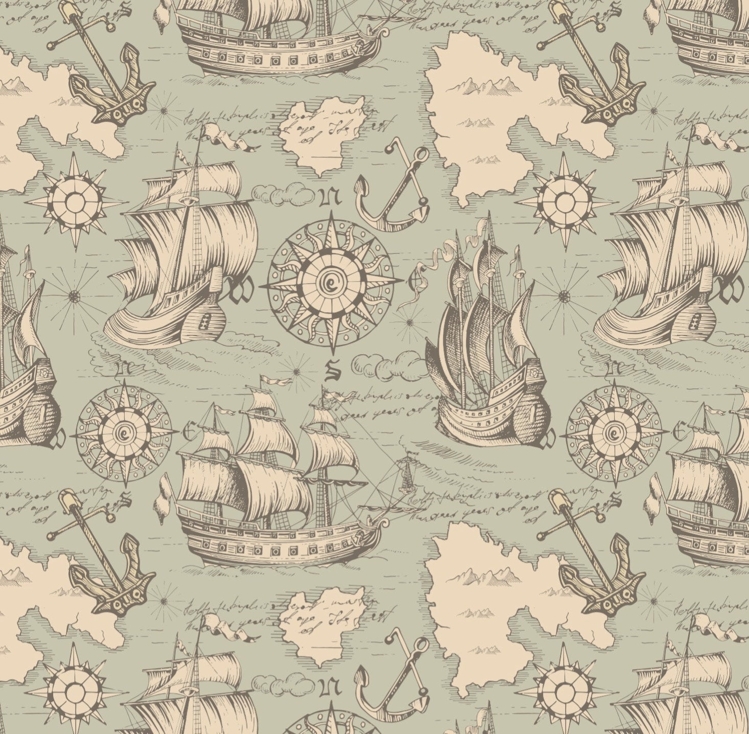 Map Gift Wrap - Stesha Party