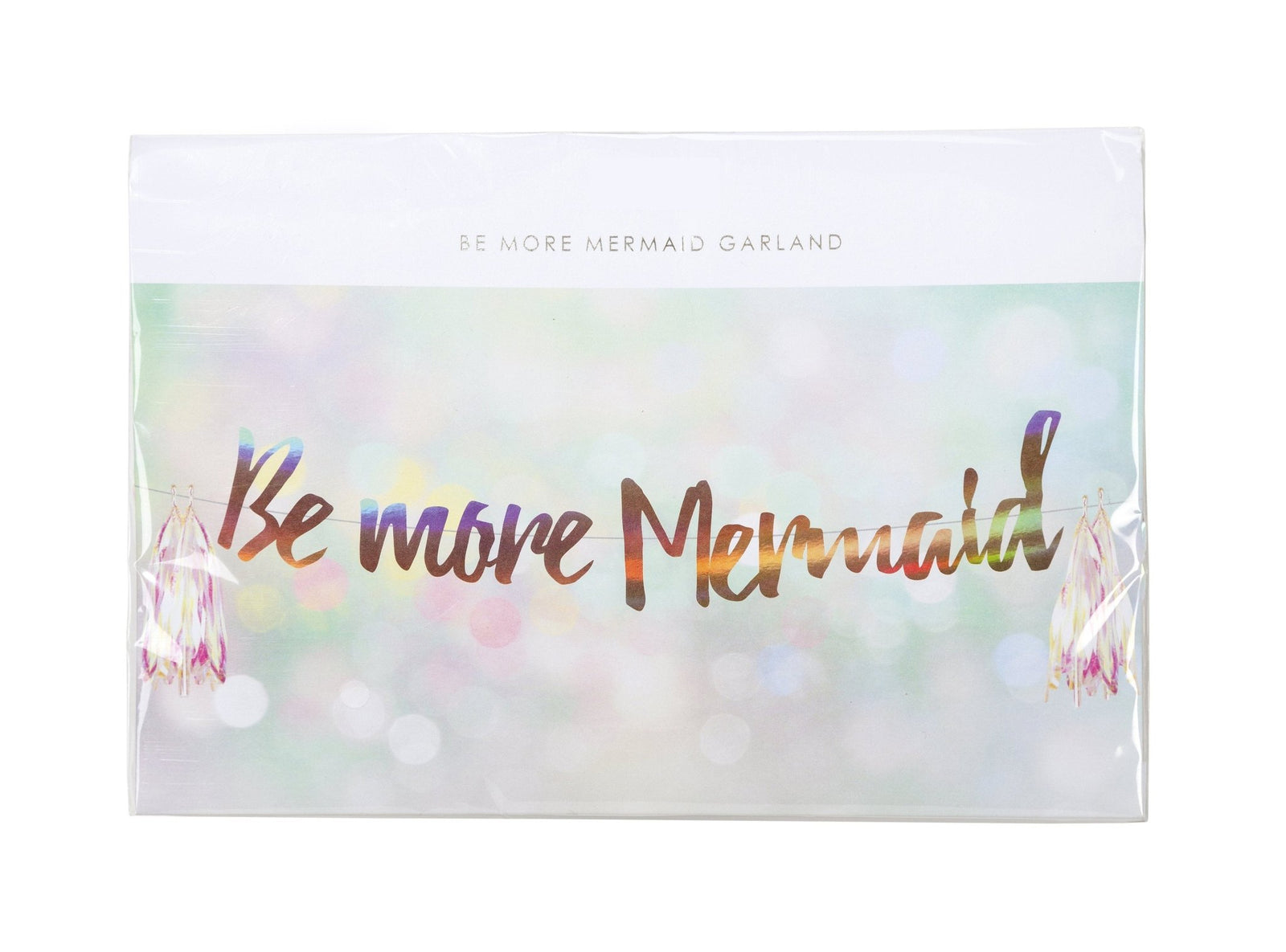 Mermaid Banner "Be More Mermaid" - Stesha Party