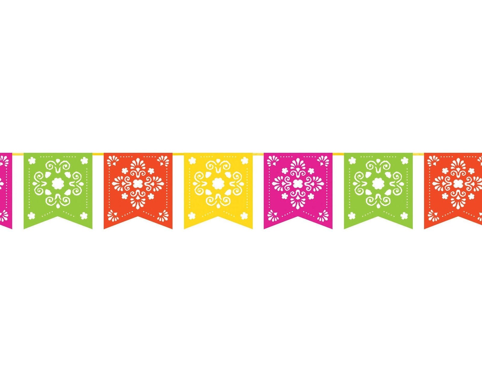 Picado Colorful Banner - Stesha Party