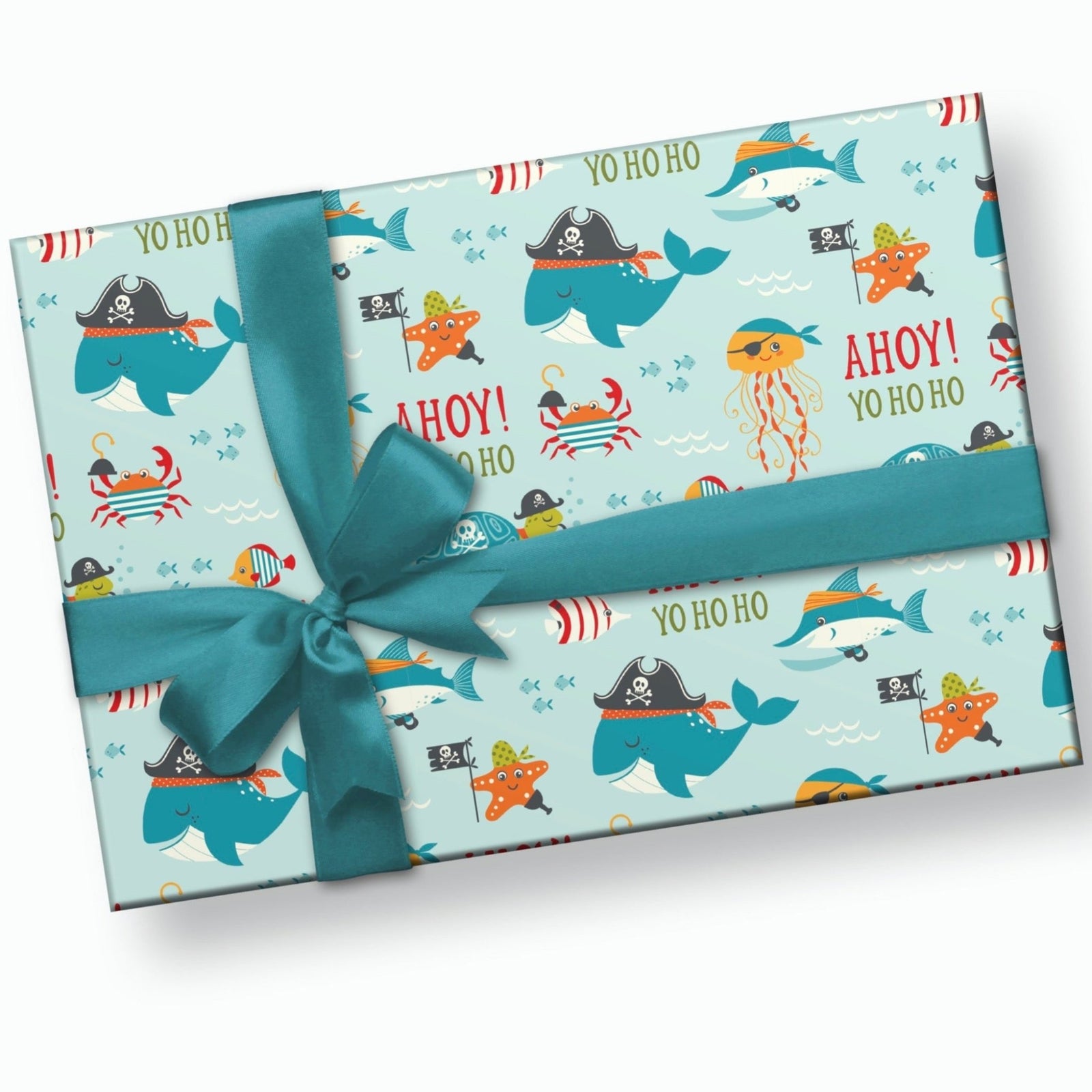 Pirate Party Wrapping Paper - Stesha Party