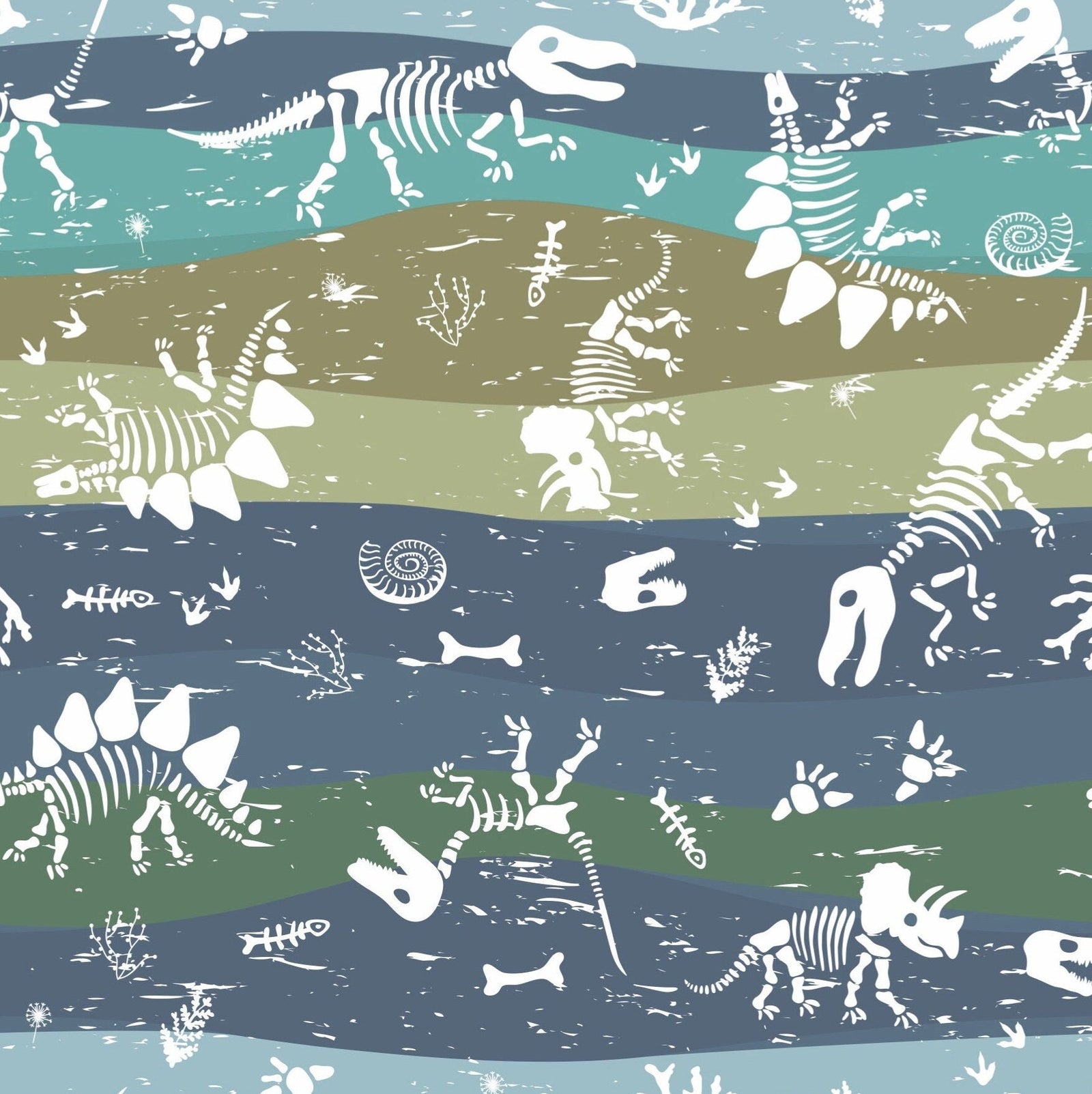 Prehistoric Dinosaur Gift Wrap - Stesha Party
