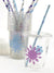 Purple and Blue Lidded Snowflake Cups - Stesha Party