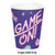 Purple & Pink Game On Party Cups - Stesha Party
