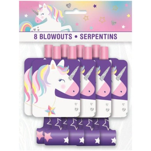 Purple Unicorn Blowouts - Stesha Party