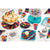 Rainbow Foil Cupcake Toppers - Stesha Party