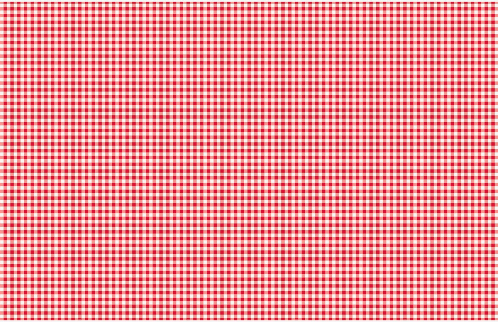 Red Gingham Plastic Tablecloth - Stesha Party