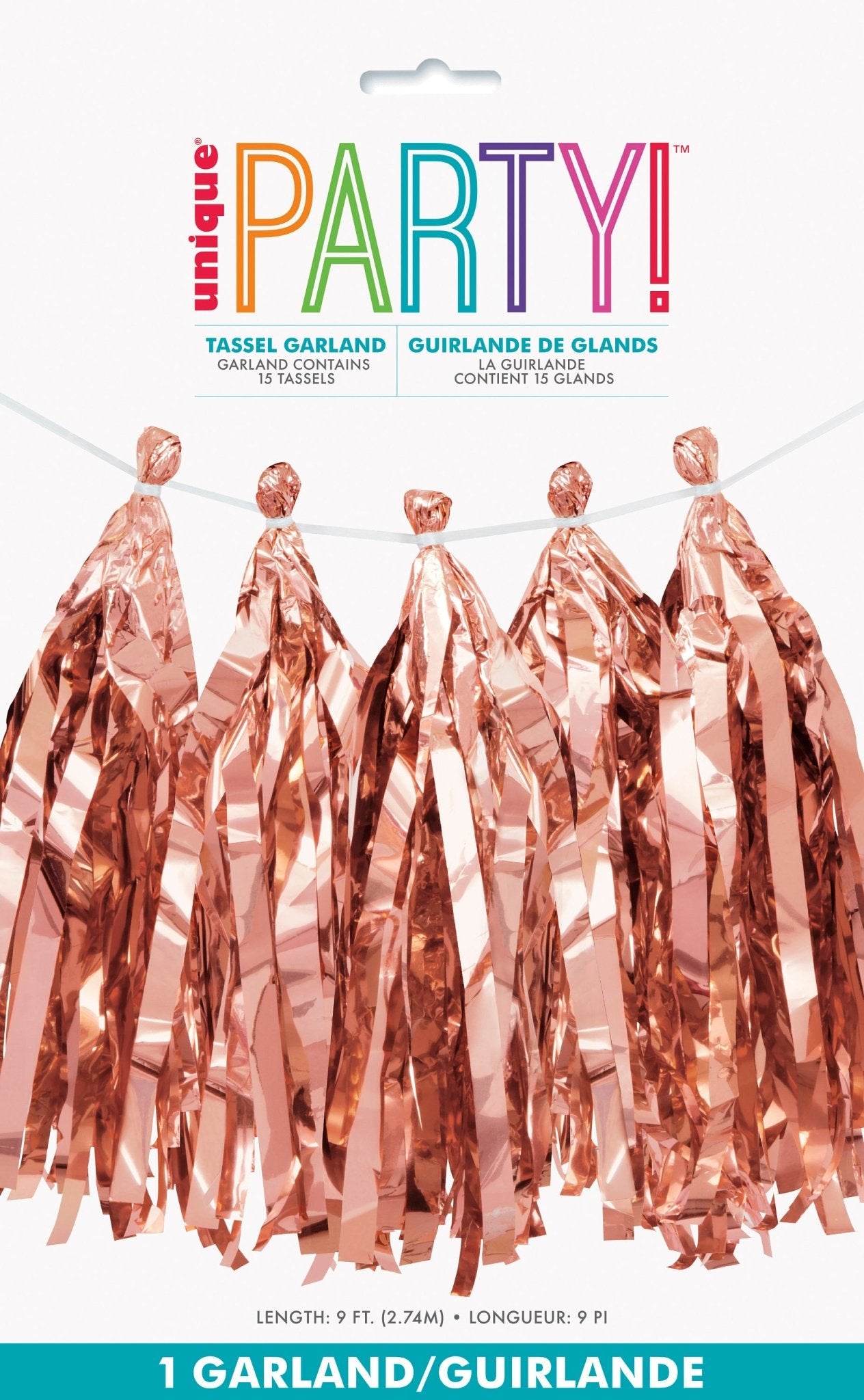 Rose Gold Tassel Garland - Stesha Party