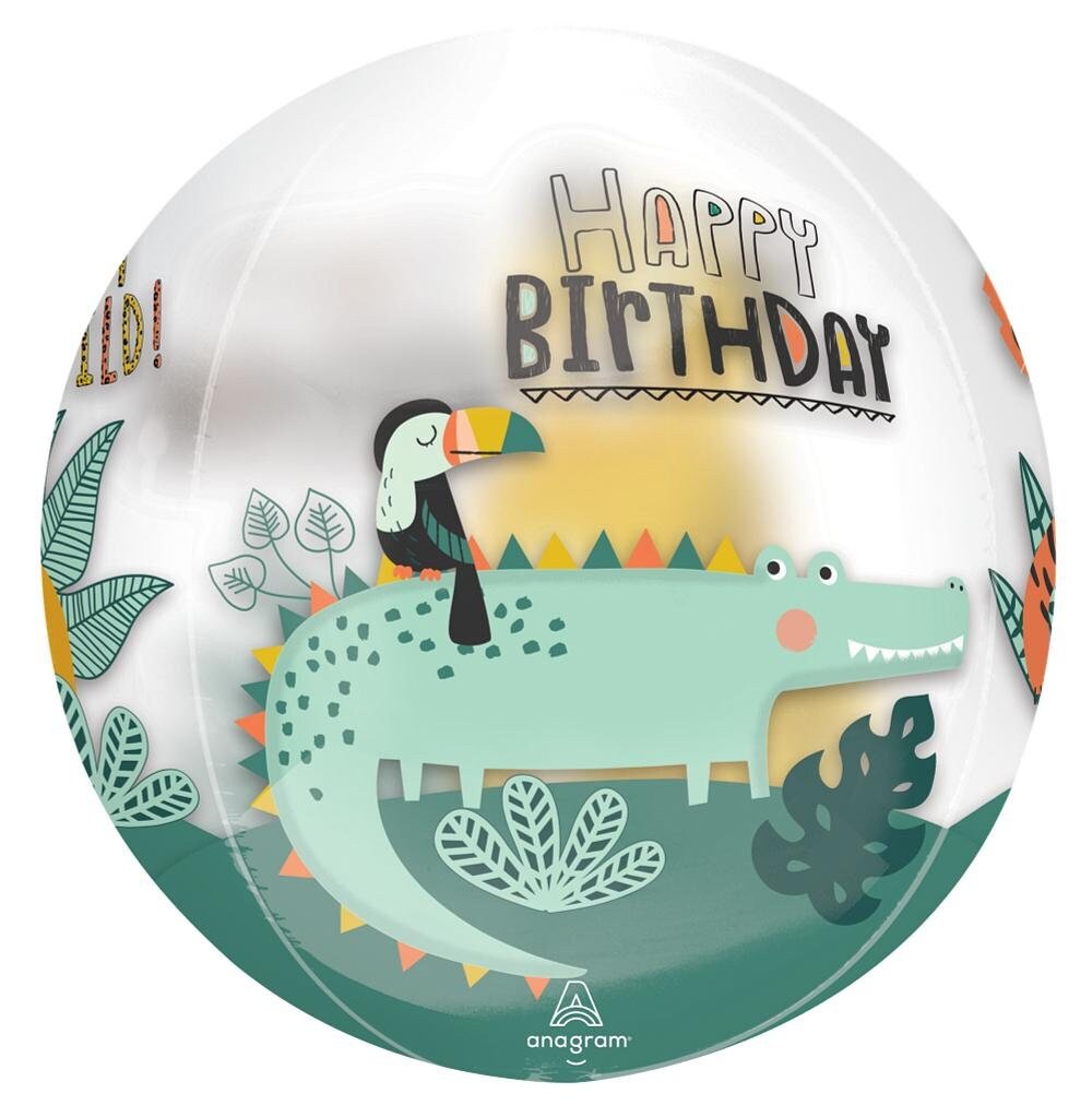 Safari Birthday Balloon - Stesha Party