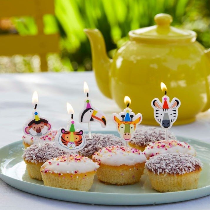 Safari Party Animal Candles - Stesha Party