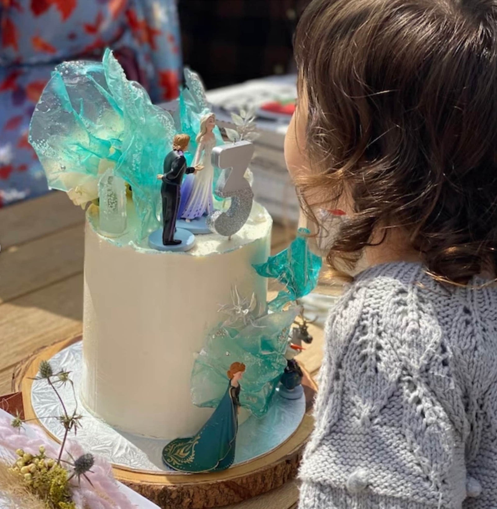 Silver Glitter Number Candles - Stesha Party