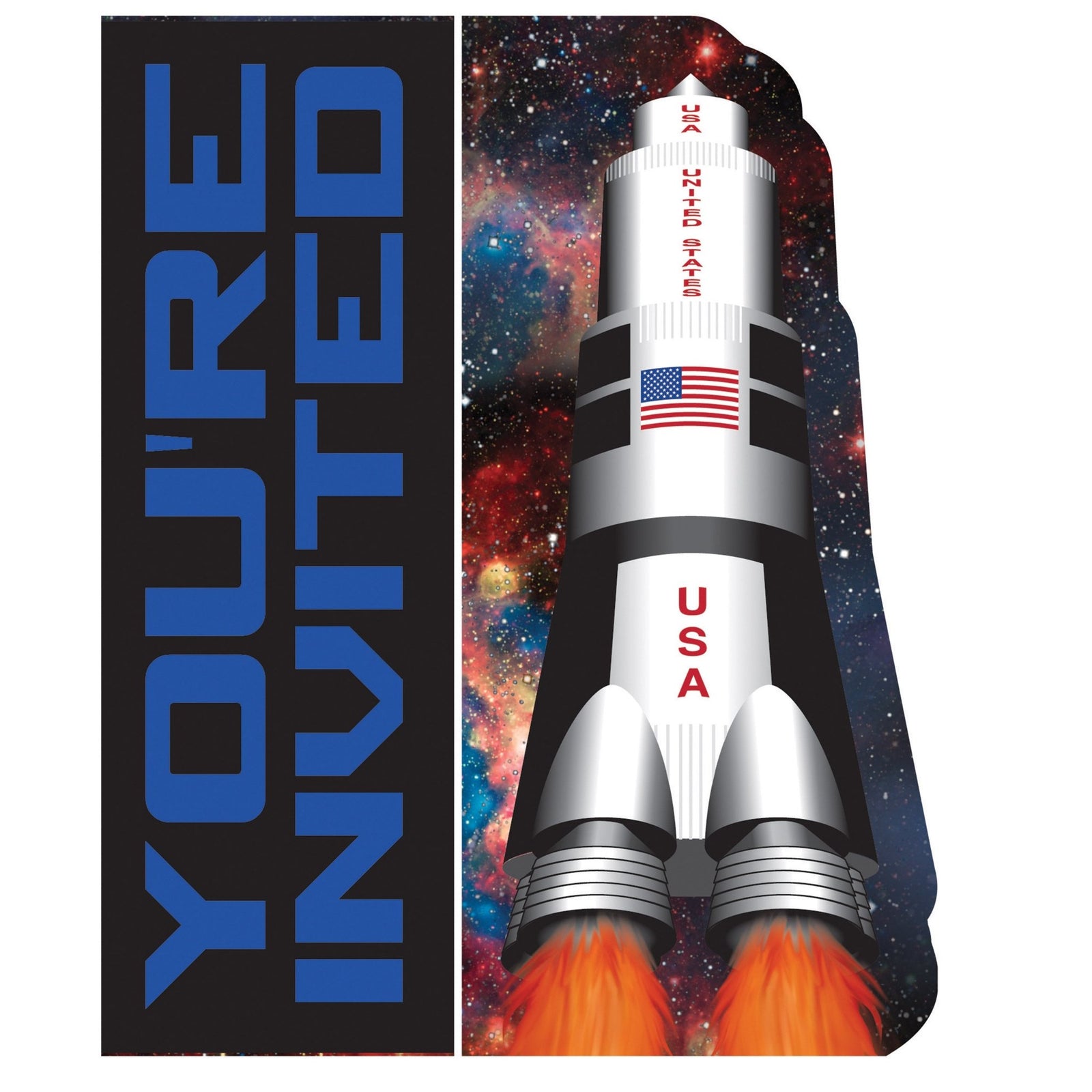 Space Party Invitation - Stesha Party