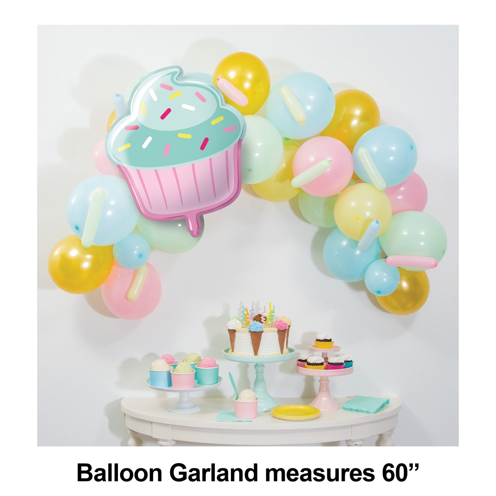 Sweet Treats Party Balloon Garland - Stesha Party