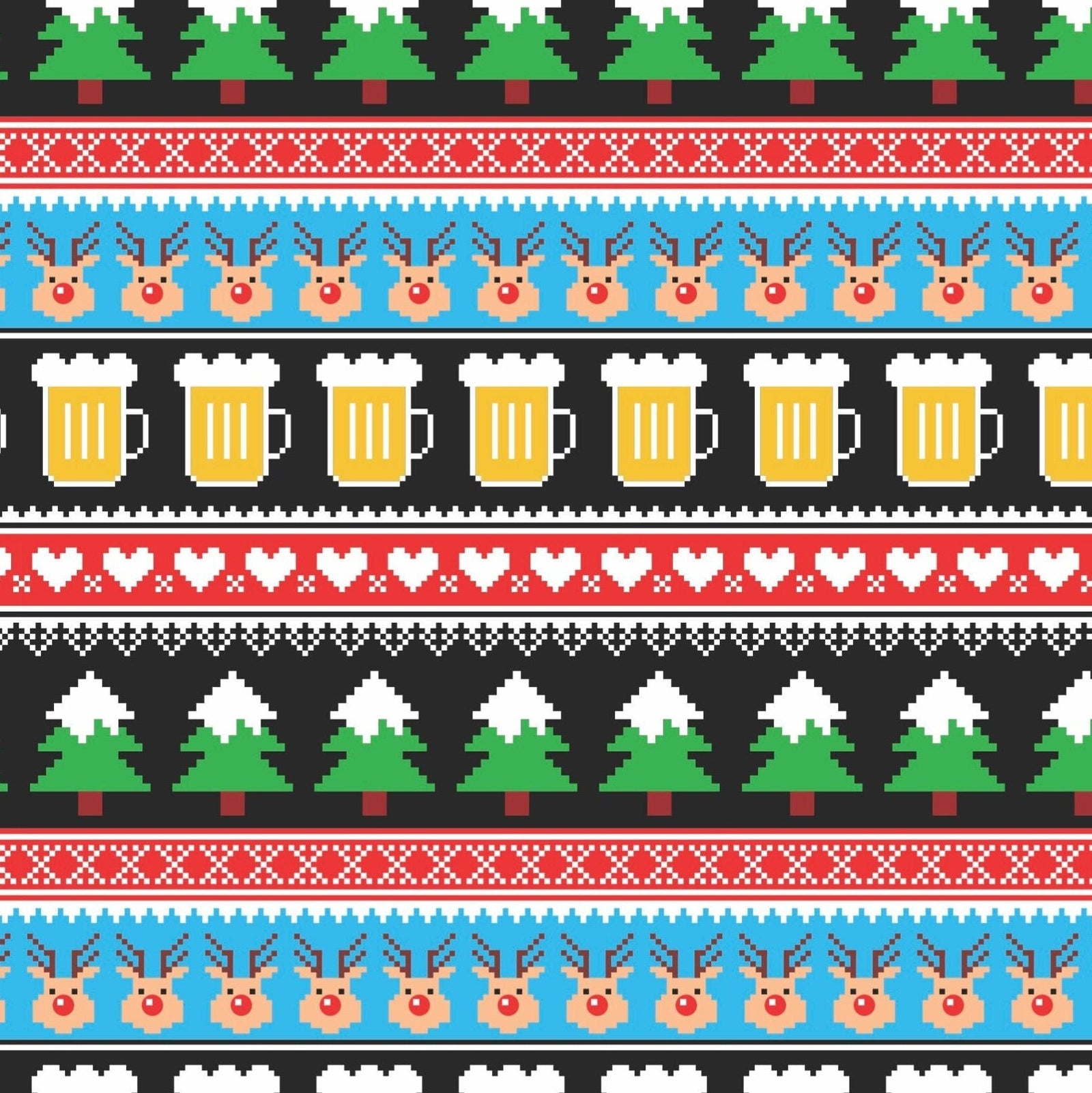 Ugly Sweater Christmas Gift Wrap - Stesha Party