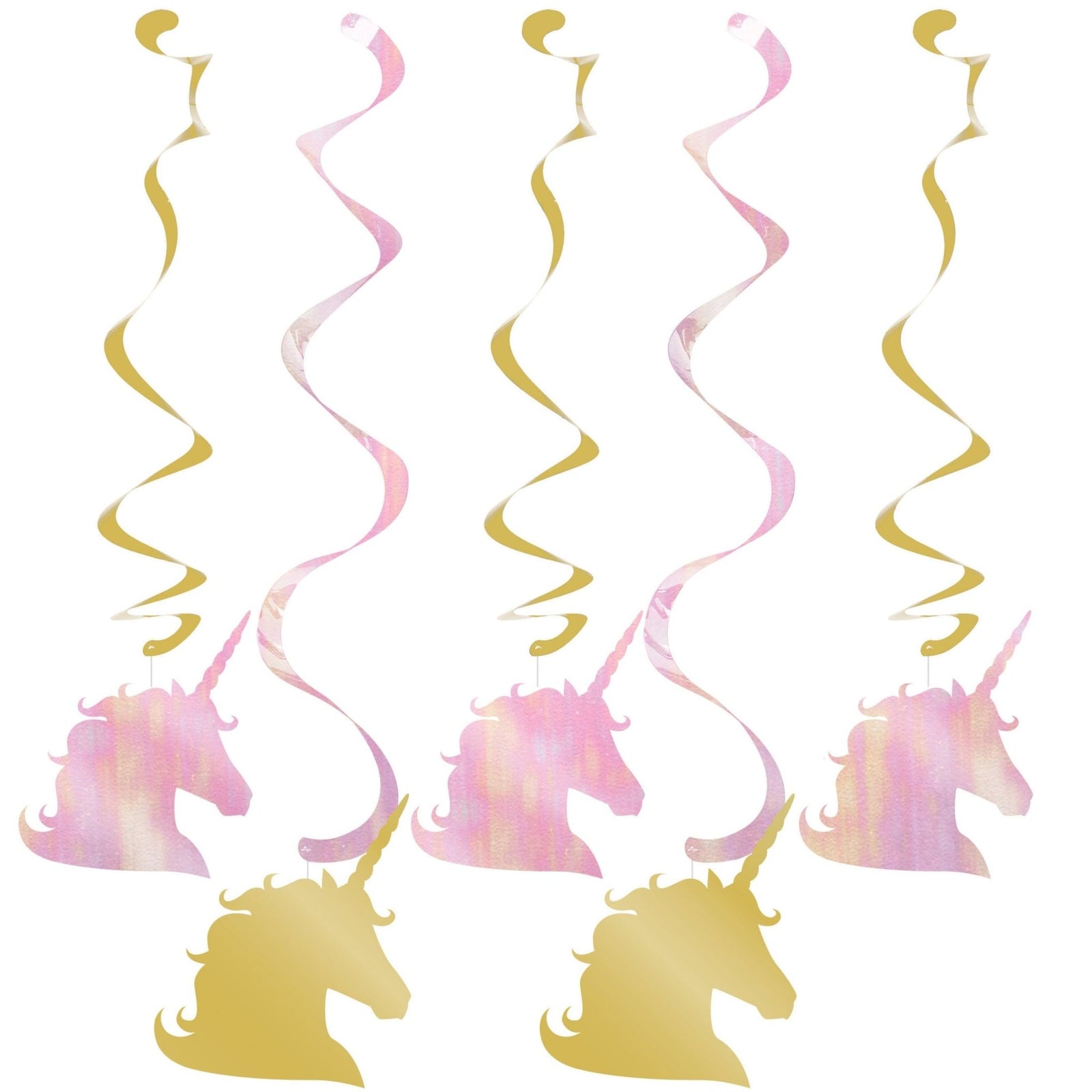 Unicorn Party Hanging Cutout Decorations - Stesha Party
