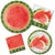 Watermelon Slice Napkins - Stesha Party