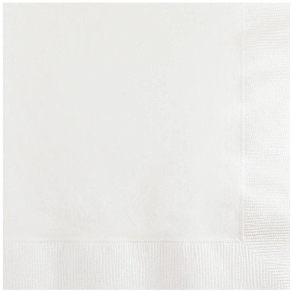 White Cocktail Napkins - Stesha Party