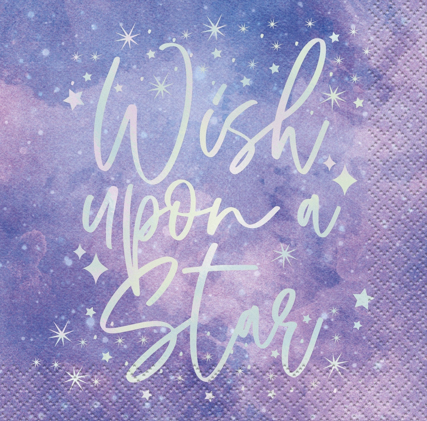 Wish upon a Star Galaxy Napkins - Stesha Party