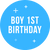 Boy 1st Birthday
