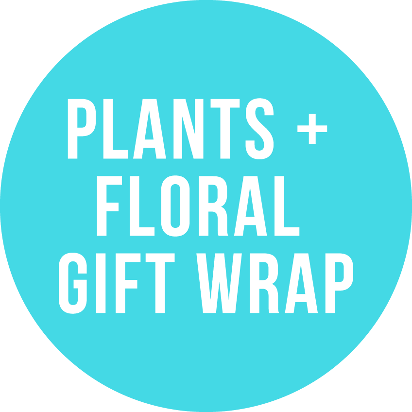 Plants + Floral Gift Wrap