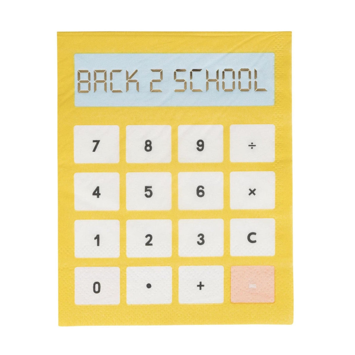 18ct Calculator Napkins - Stesha Party