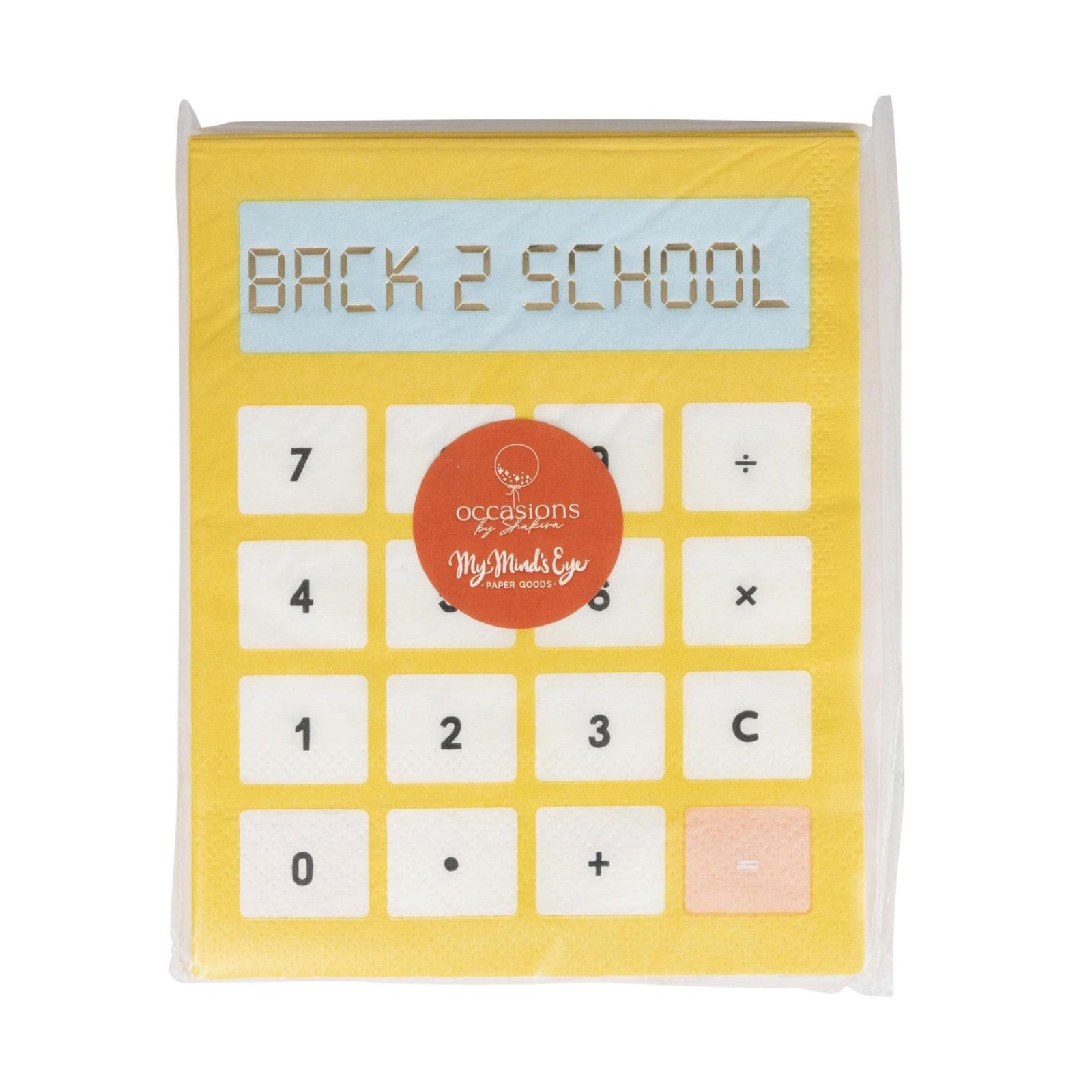 18ct Calculator Napkins - Stesha Party
