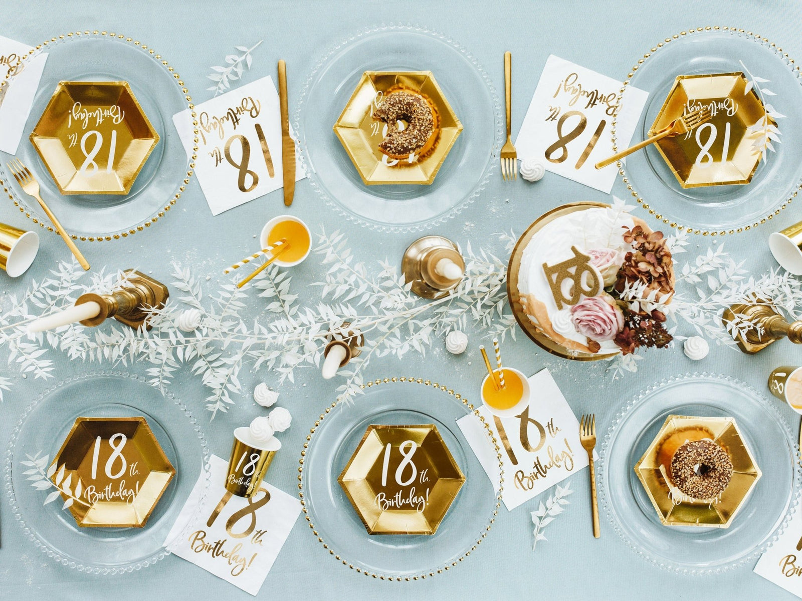 18th Birthday Napkins - Stesha Party