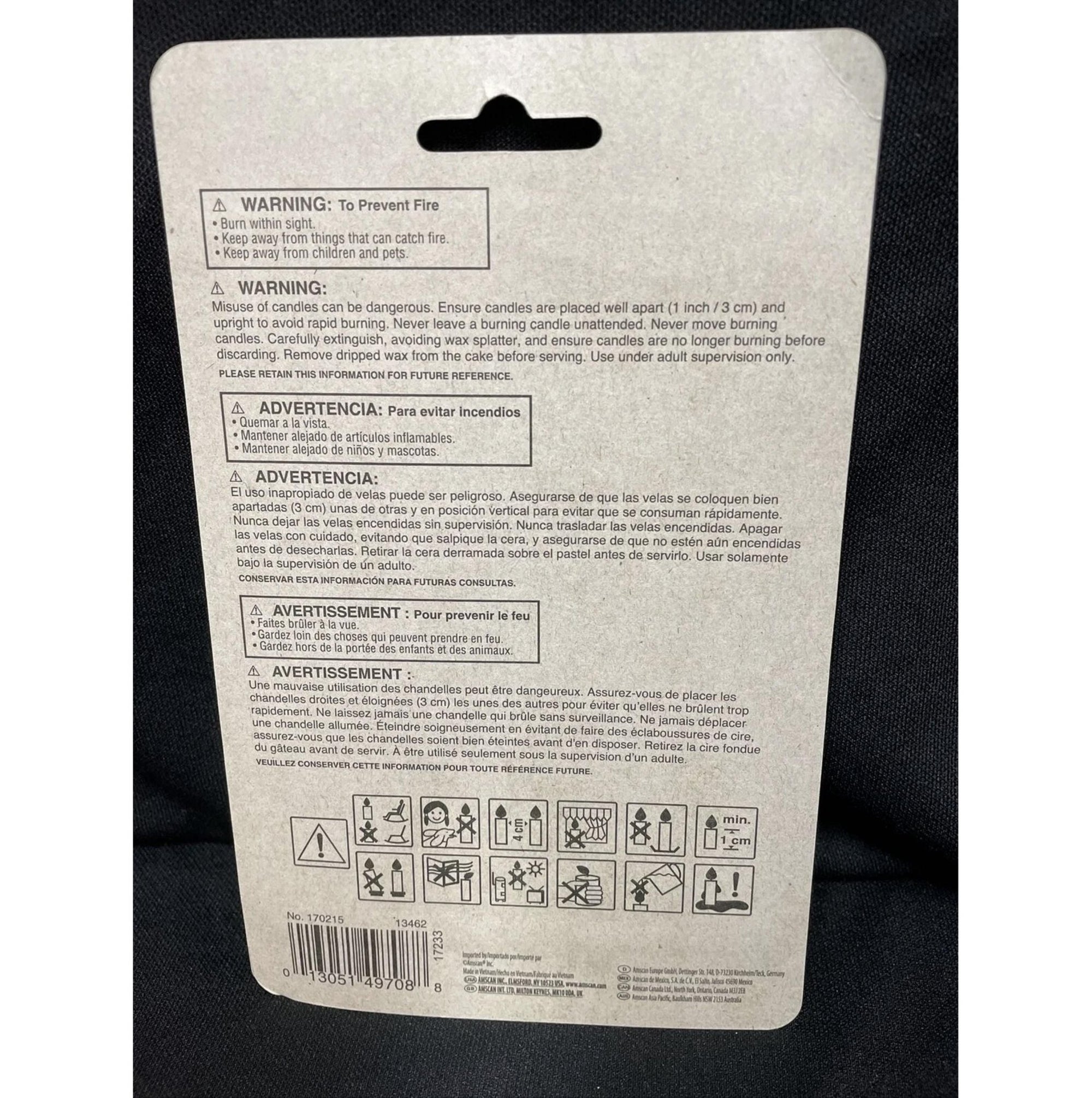 1st Birthday Candle Set 4pc - Stesha Party