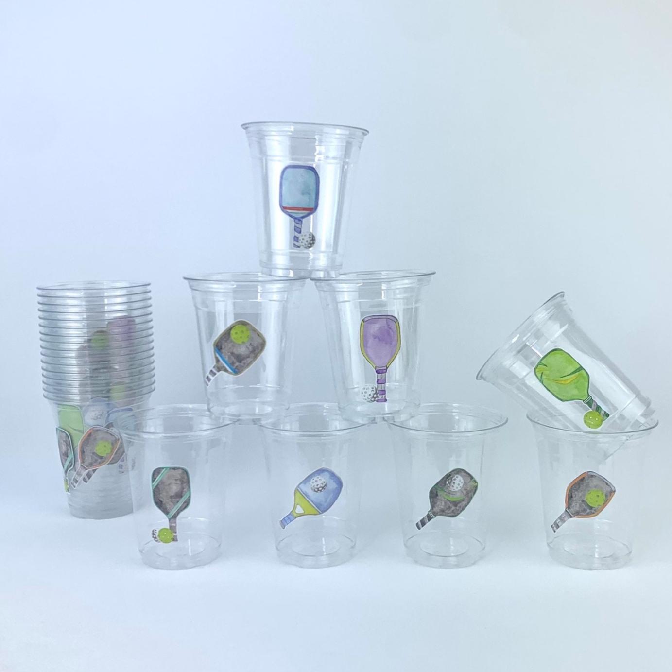 24ct Pickleball Cups - Stesha Party