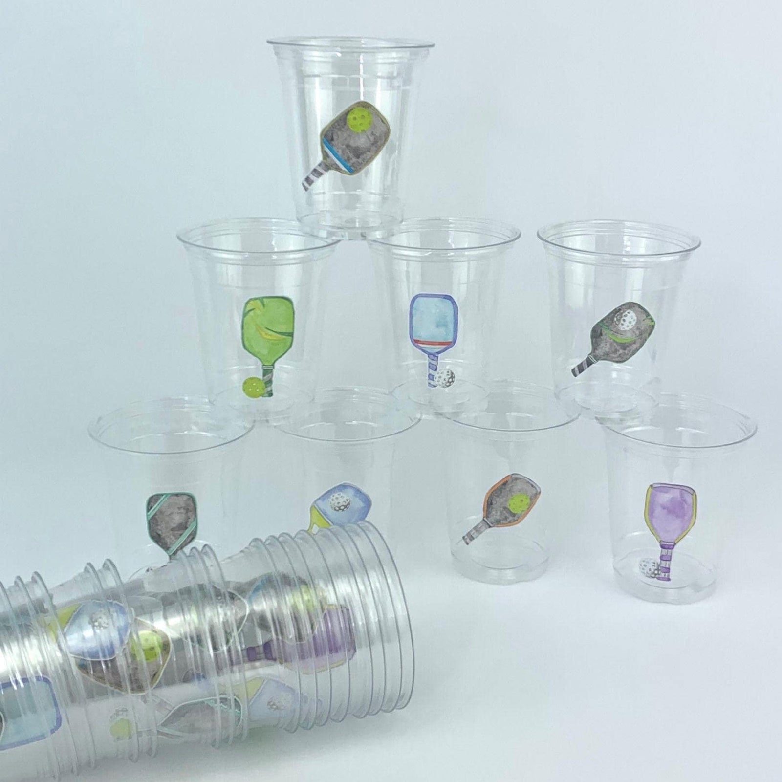 24ct Pickleball Cups - Stesha Party