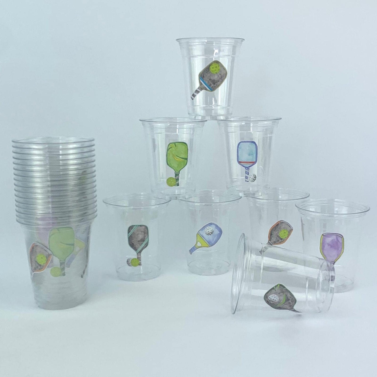 24ct Pickleball Cups - Stesha Party