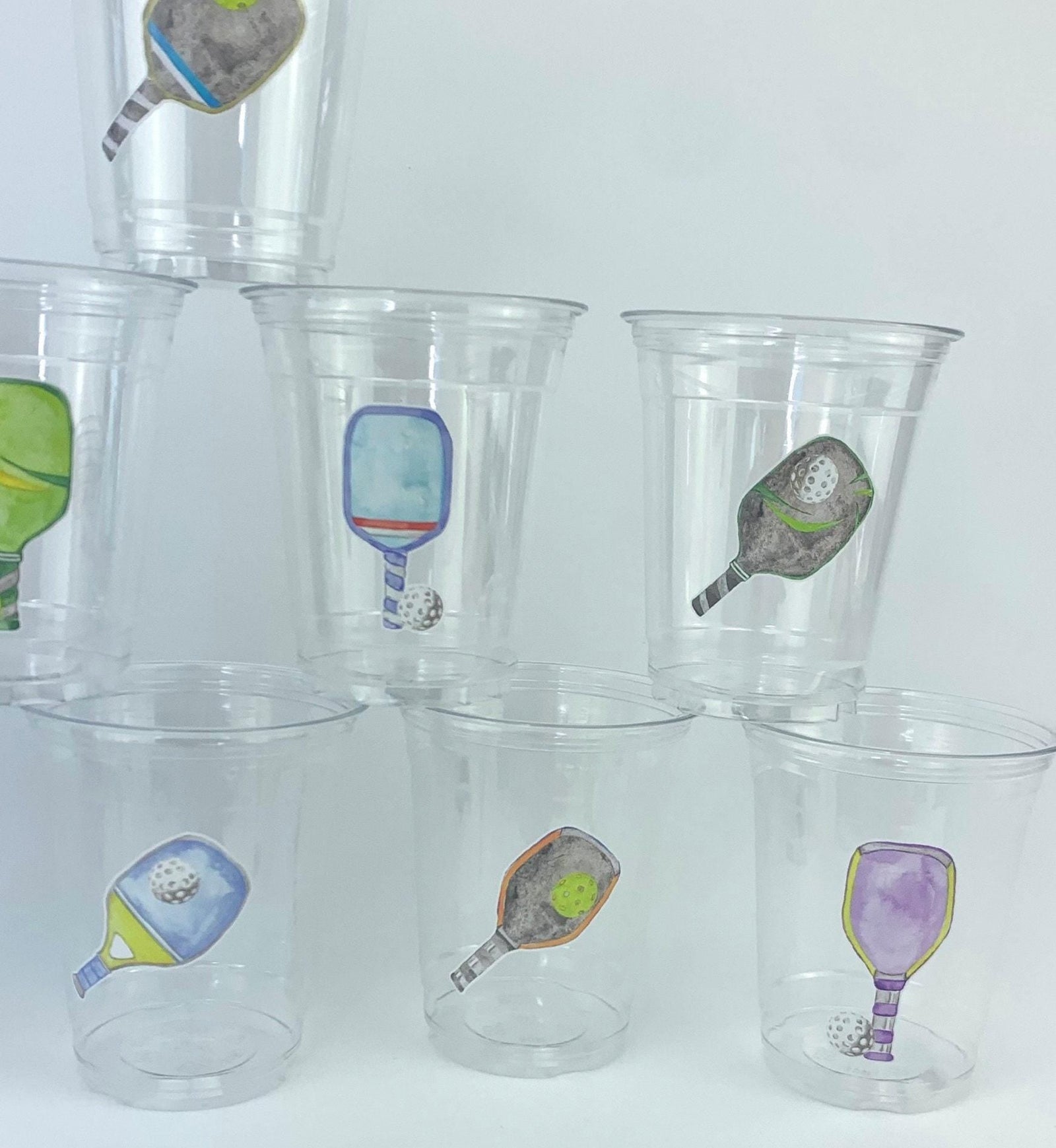 24ct Pickleball Cups - Stesha Party