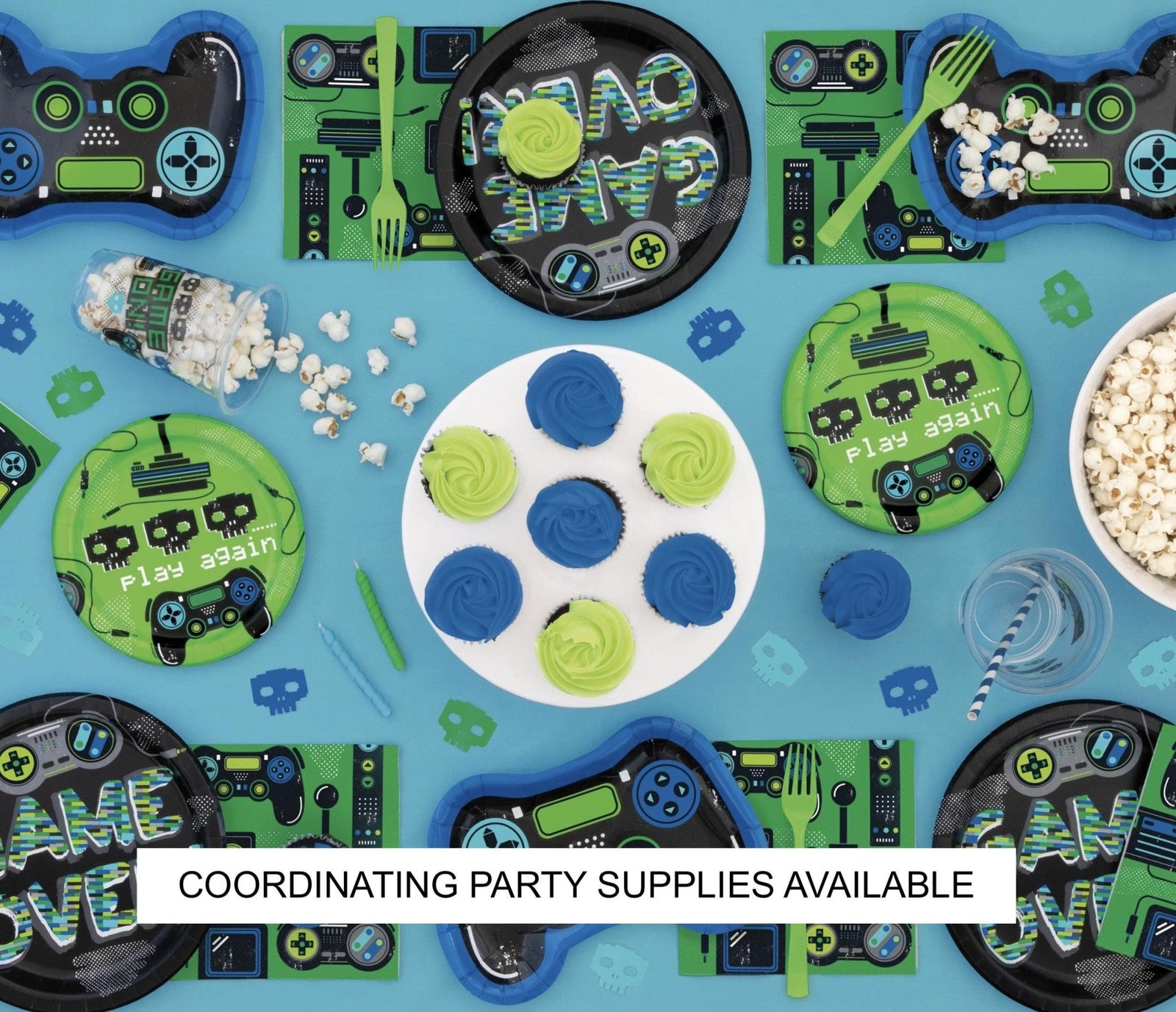 25" Play Again Video Game Balloon - Stesha Party