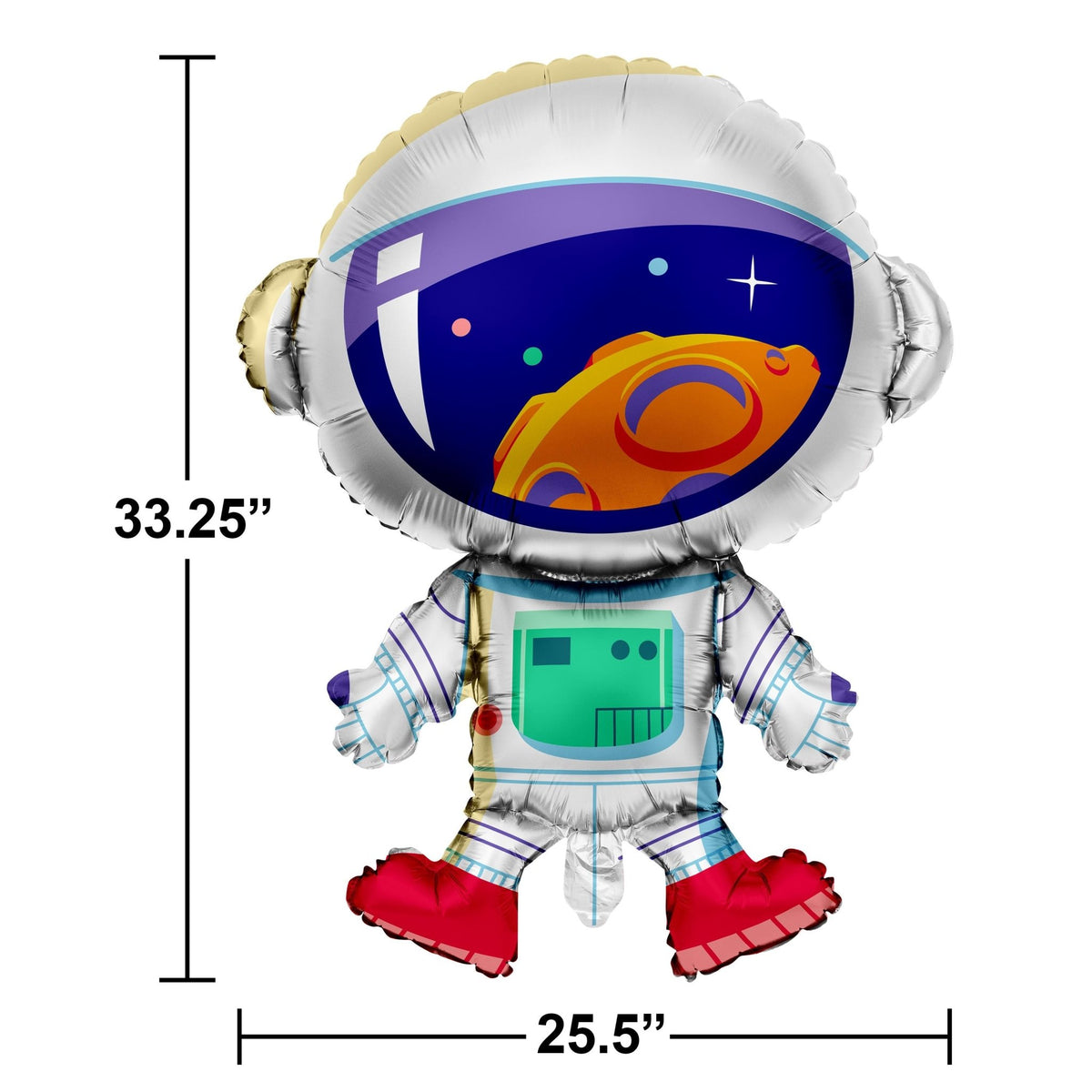 33" Giant Astronaut Balloon - Stesha Party