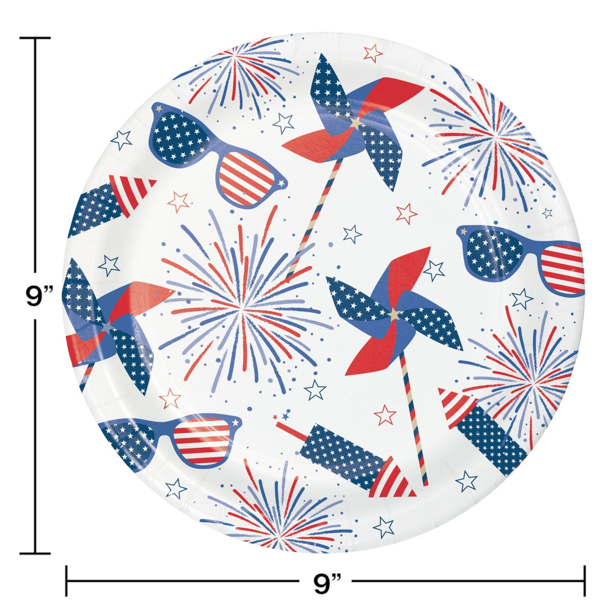 4th of July Plate & Napkin Bundle - Stesha Party