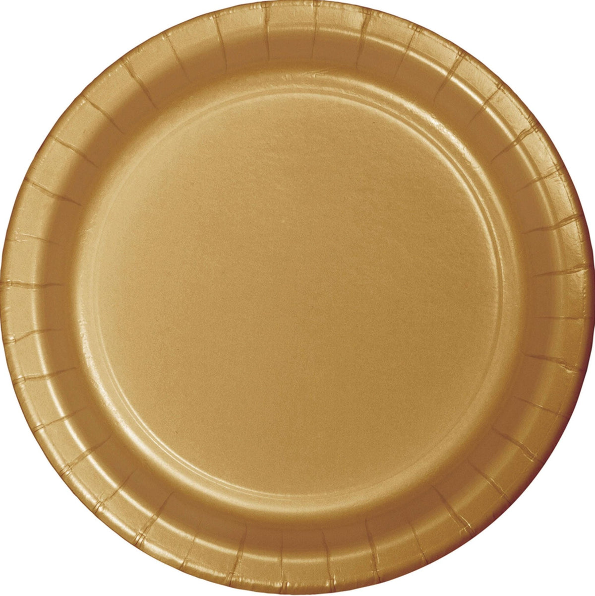 7&quot; Gold Dessert Plates - Stesha Party