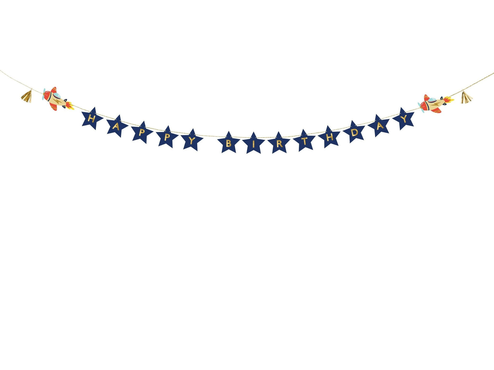 Airplane Birthday Banner - Stesha Party
