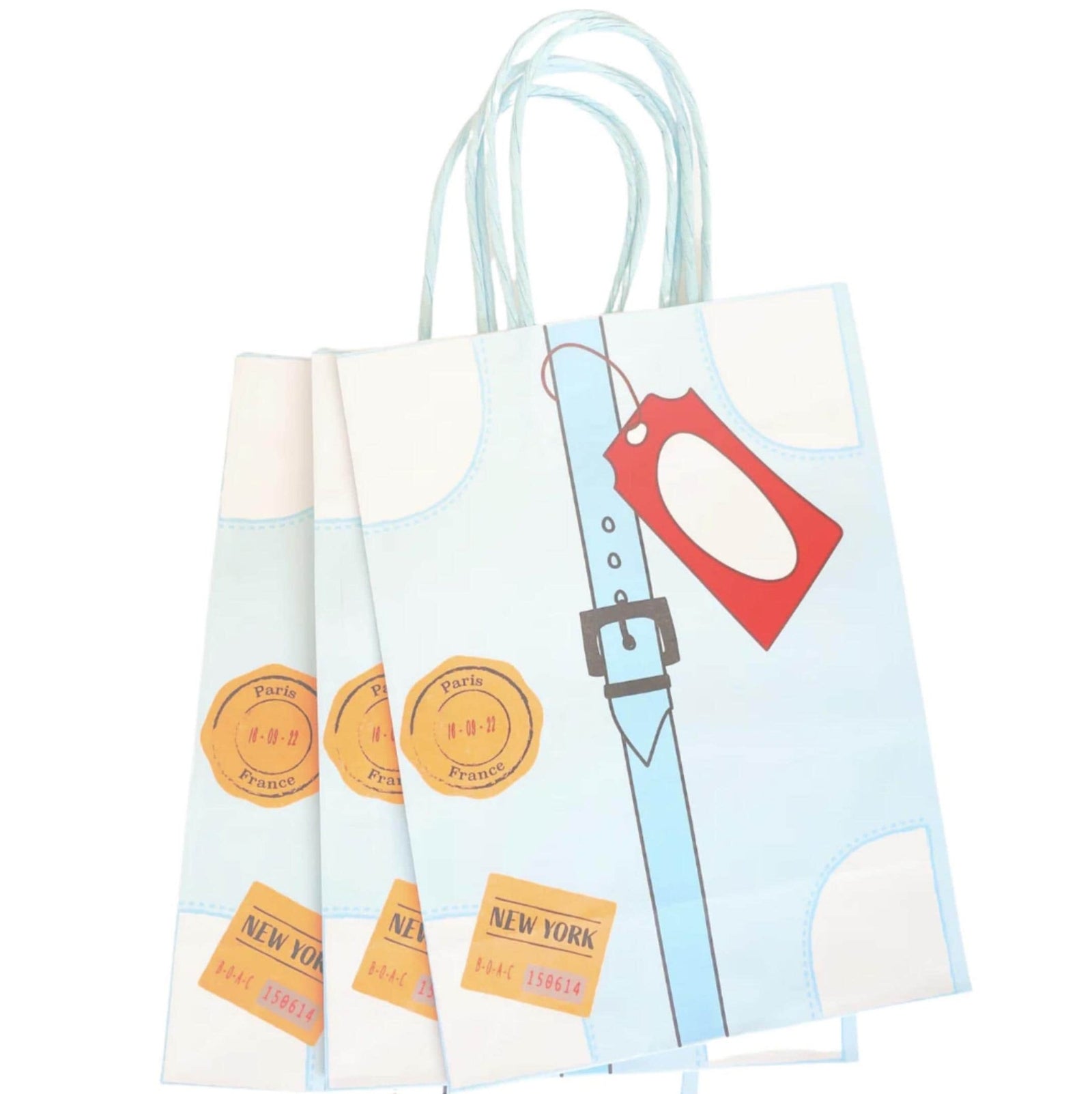 Airplane Party Bags 8ct - Stesha Party