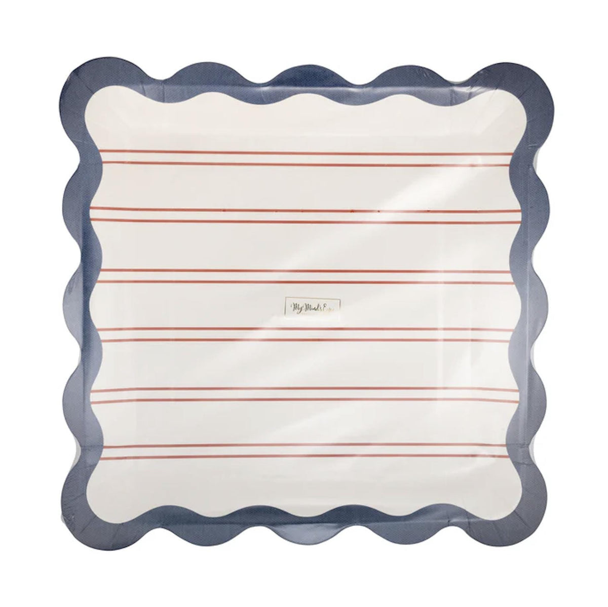 Americana Striped Plates 8ct - Stesha Party