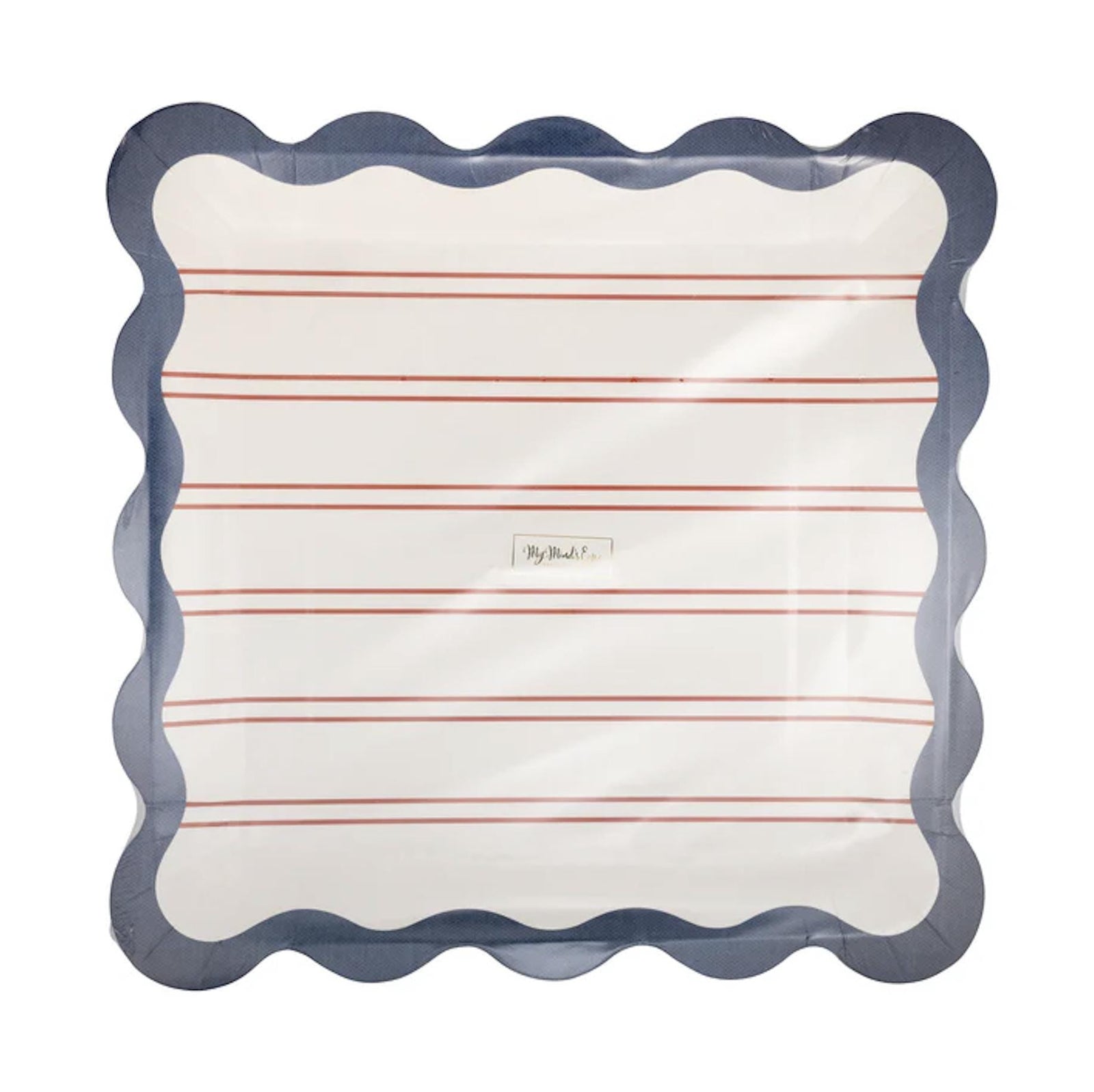 Americana Striped Plates 8ct - Stesha Party