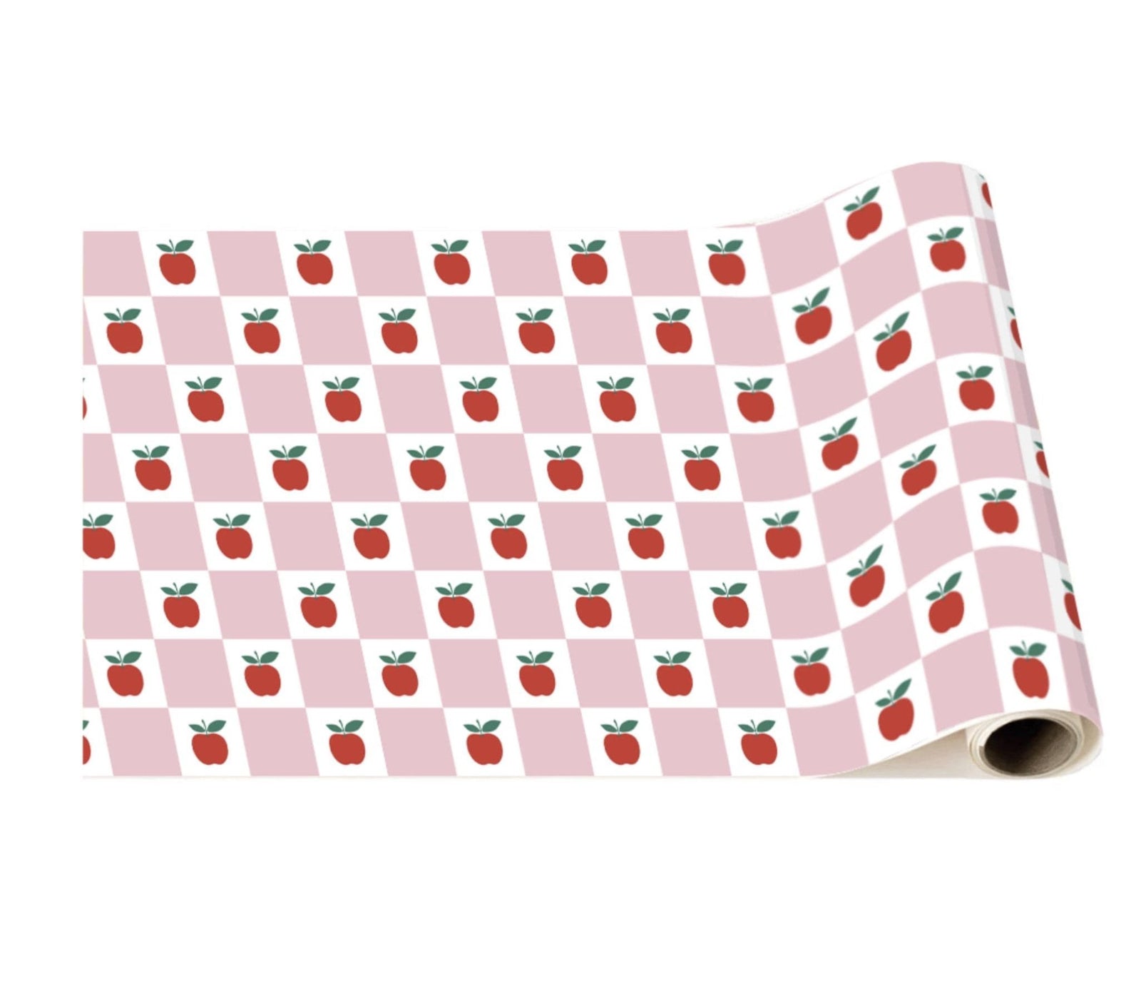 Apple Paper Table Runner - Stesha Party
