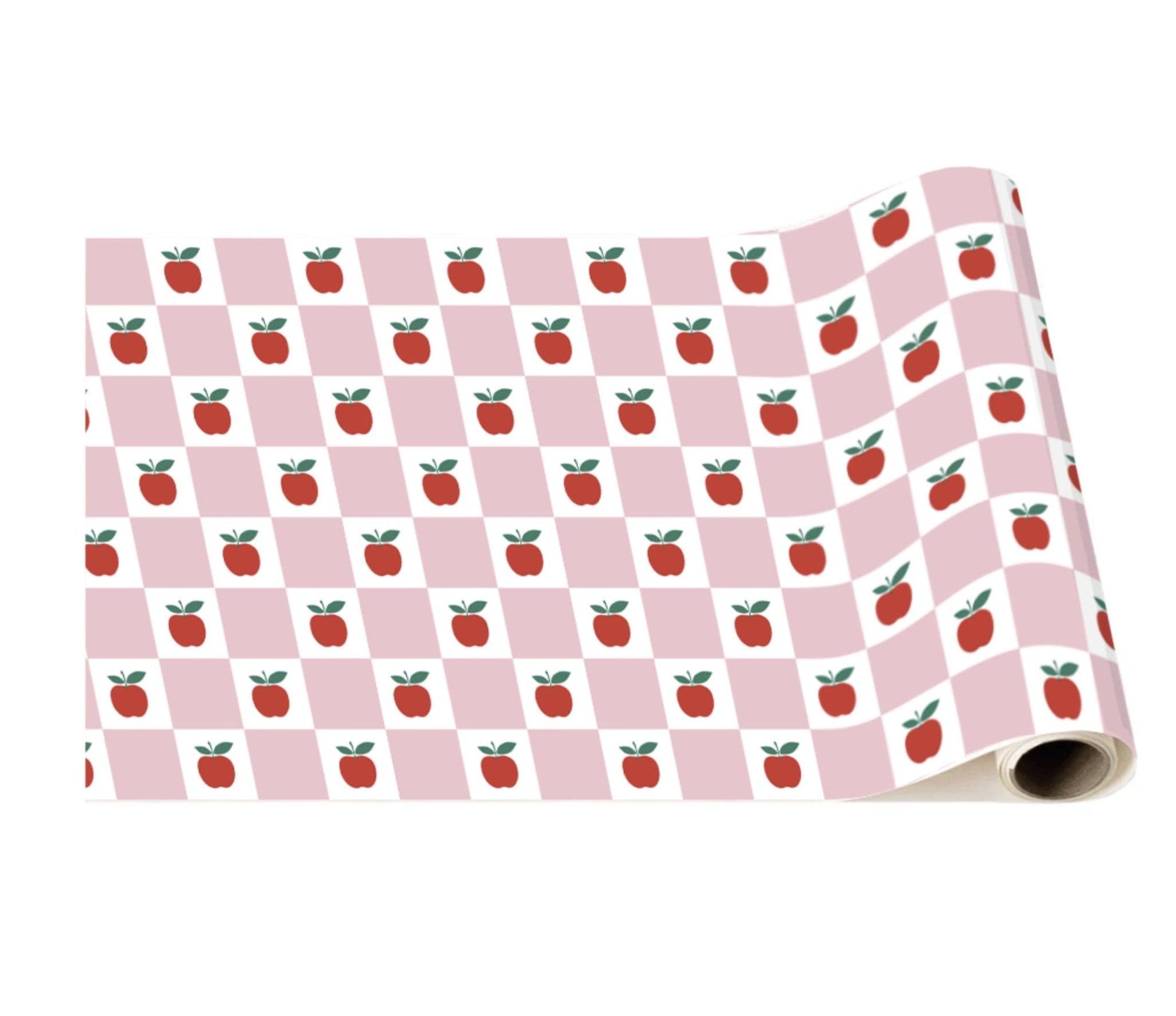 Apple Paper Table Runner - Stesha Party