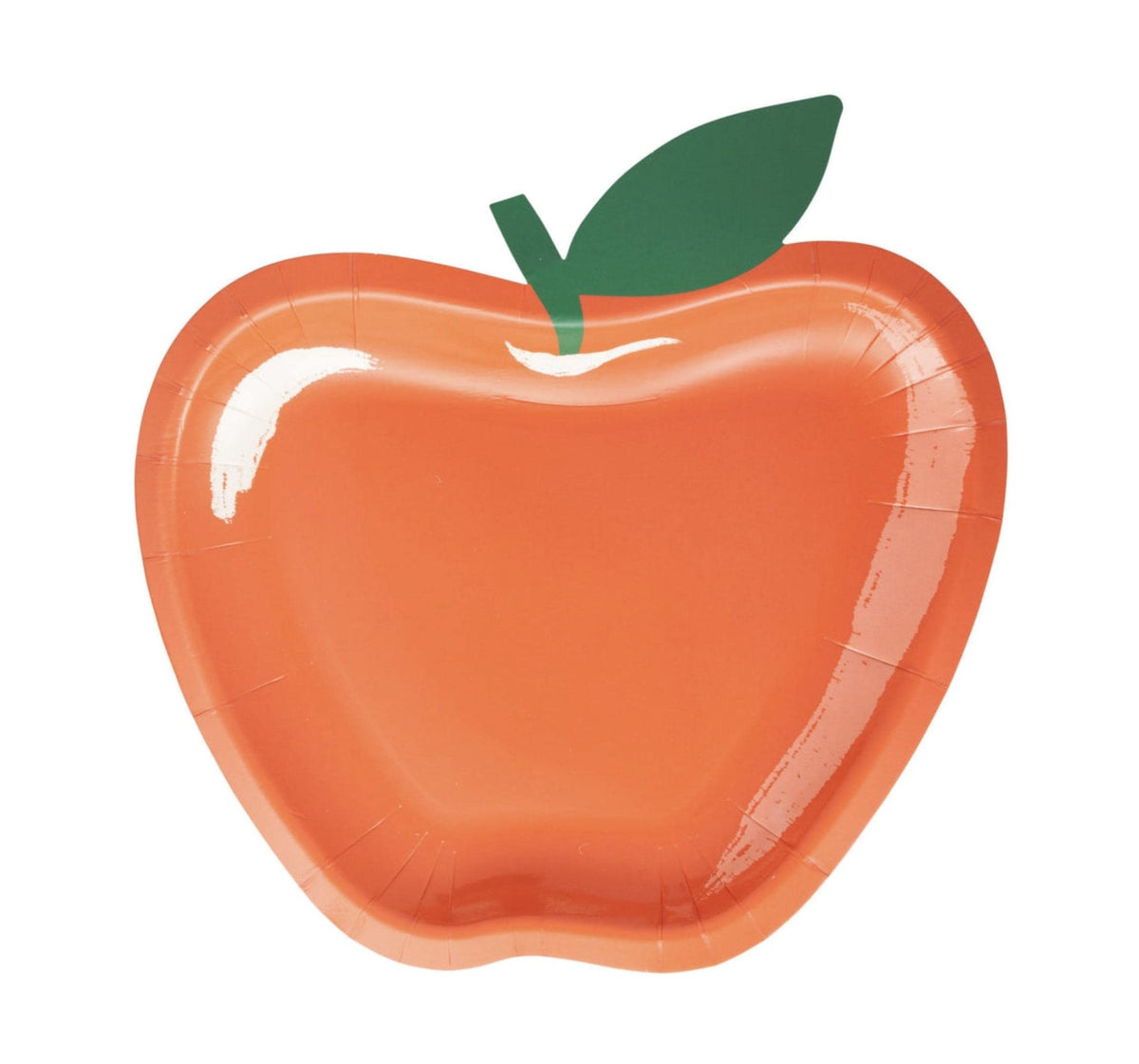 Apple Shaped Paper Plates - Stesha Party