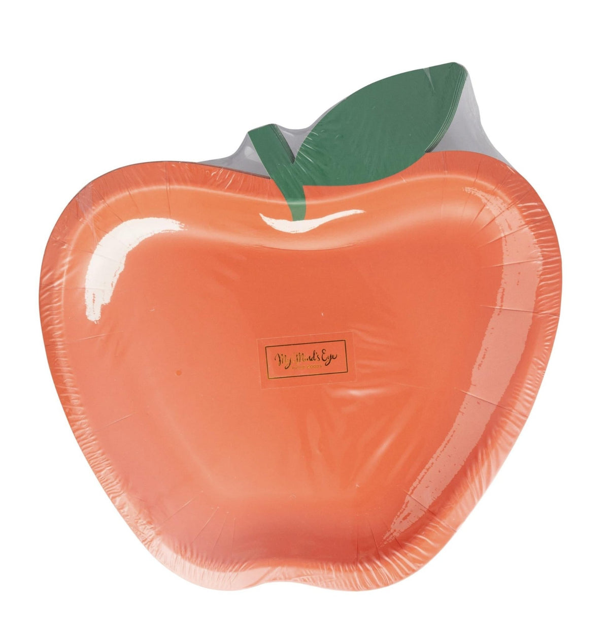 Apple Shaped Paper Plates - Stesha Party