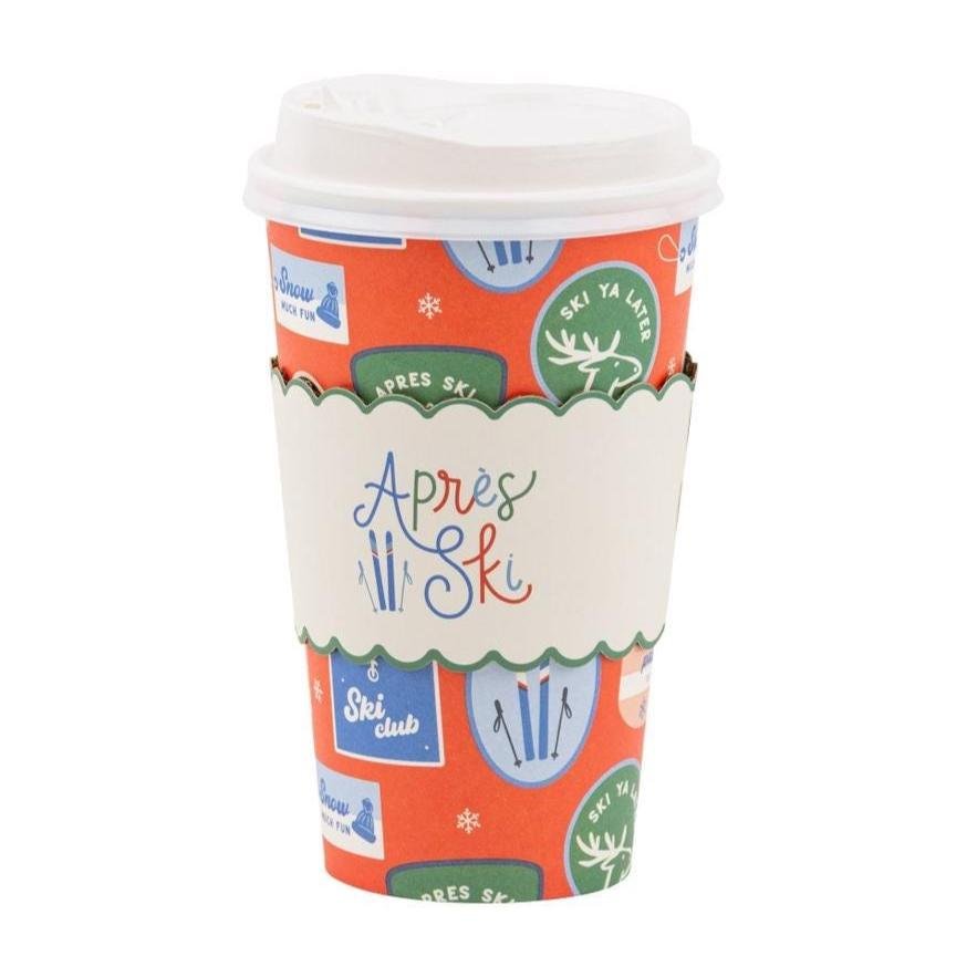 Après Ski To Go Cups 16 oz - Stesha Party