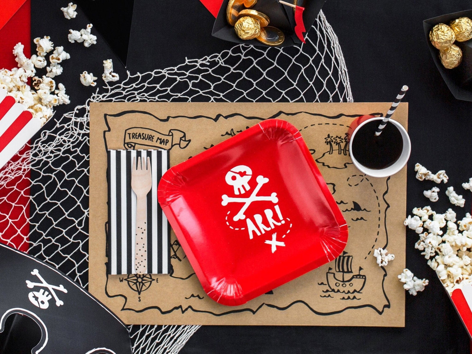 Arr Pirate Party Plates - Stesha Party