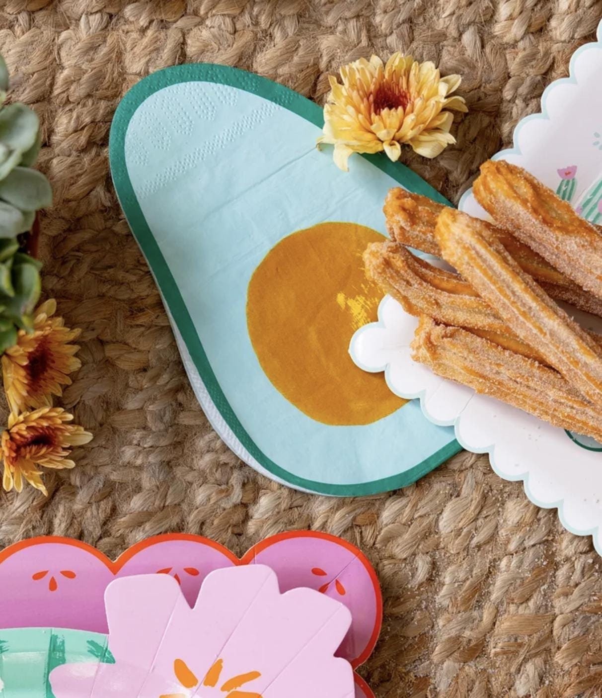 Avocado Party Napkins 24ct - Stesha Party