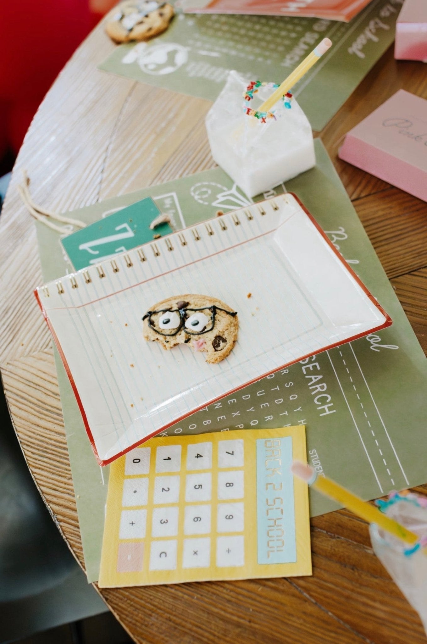 Back To School Activity Paper Placemats - Stesha Party