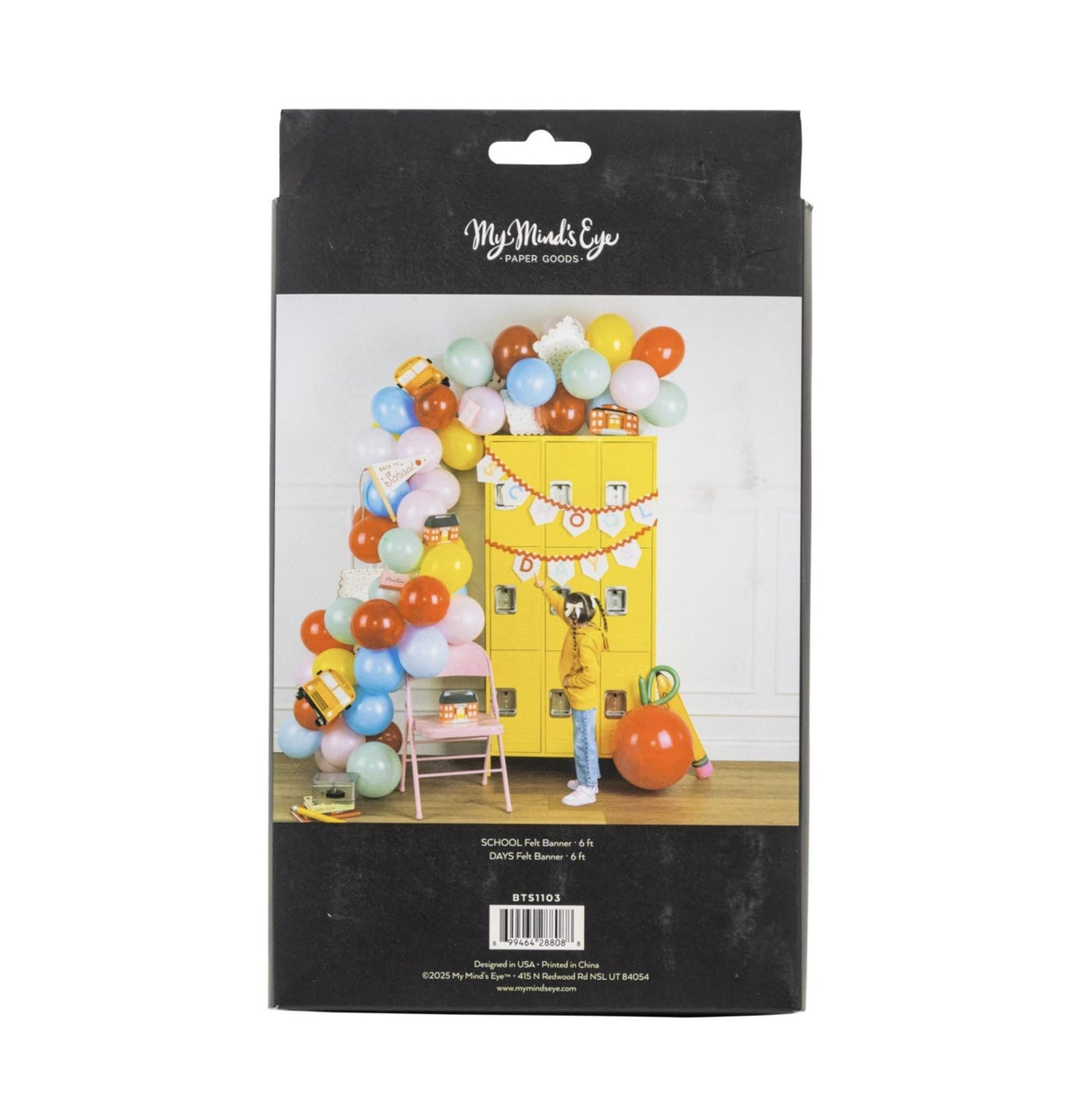 Back to School Felt Banner Set - Stesha Party